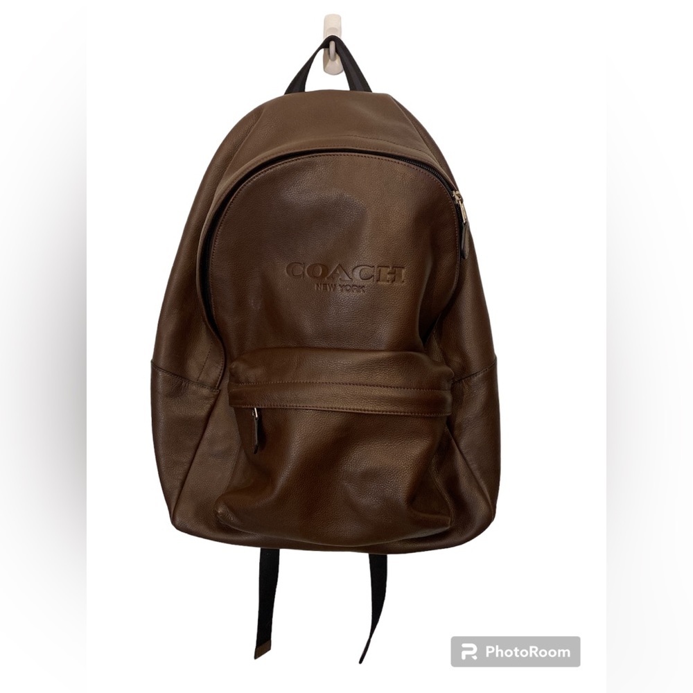 Coach Campus Leather Backpack Bag F72120 in Mahogany